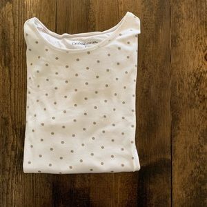Polka-Dot Boxy Tee